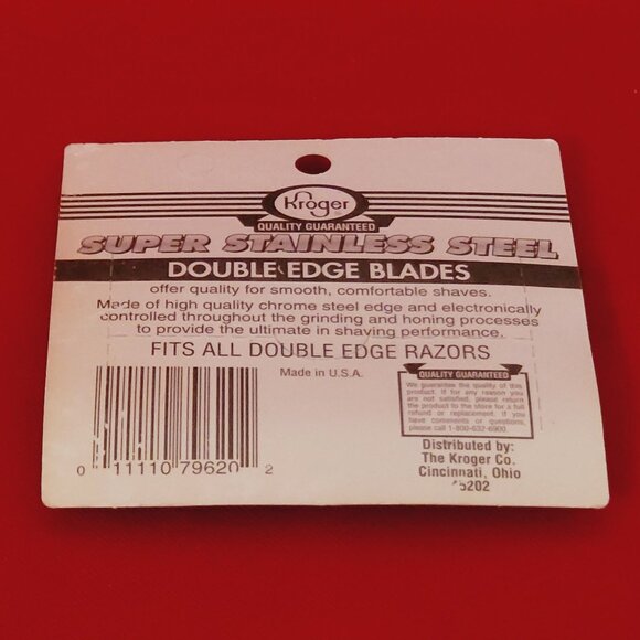 Kroger Super Stainless Steel Chrome Blades 10 pcs - Picture 4 of 8